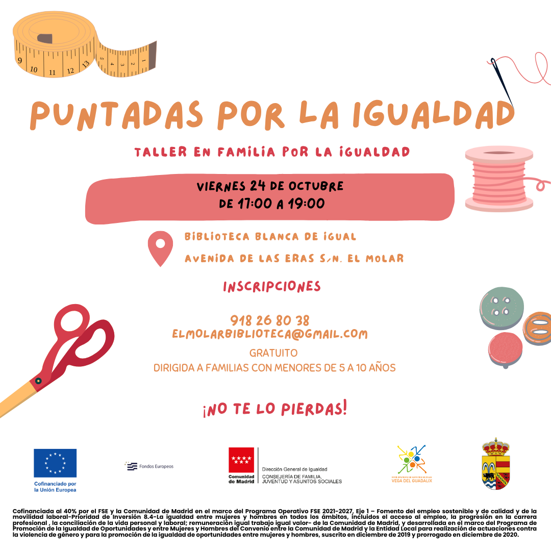 TALLER «SOMOS IGUALES» EL MUSICAL EN EL MOLAR