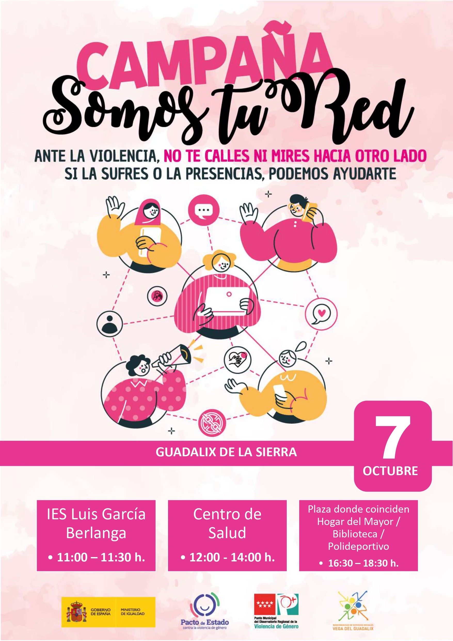 CAMPAÑA «SOMOS TU RED» EN GUADALIX DE LA SIERRA