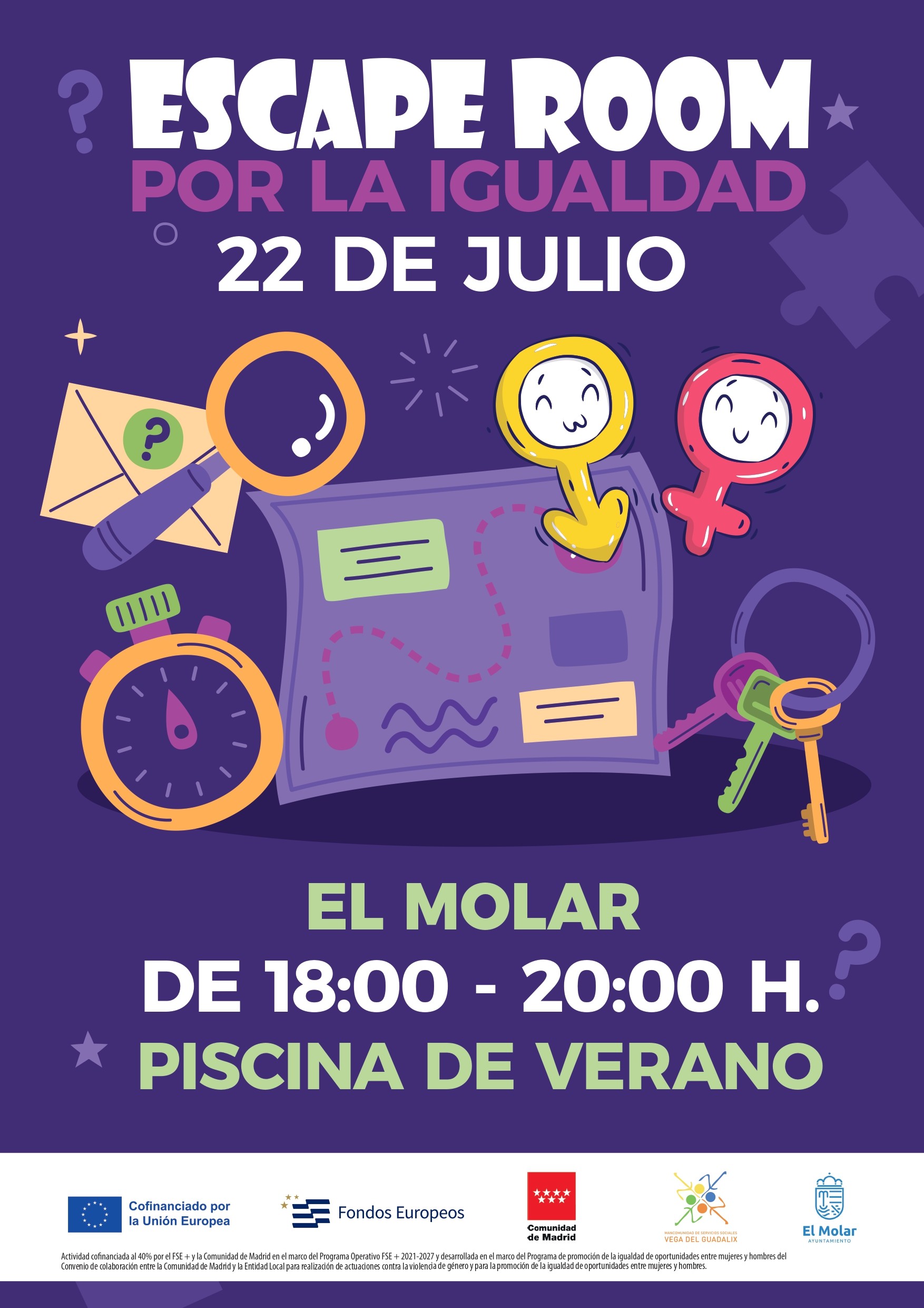 ESCAPE ROOM POR LA IGUALDAD EN EL MOLAR