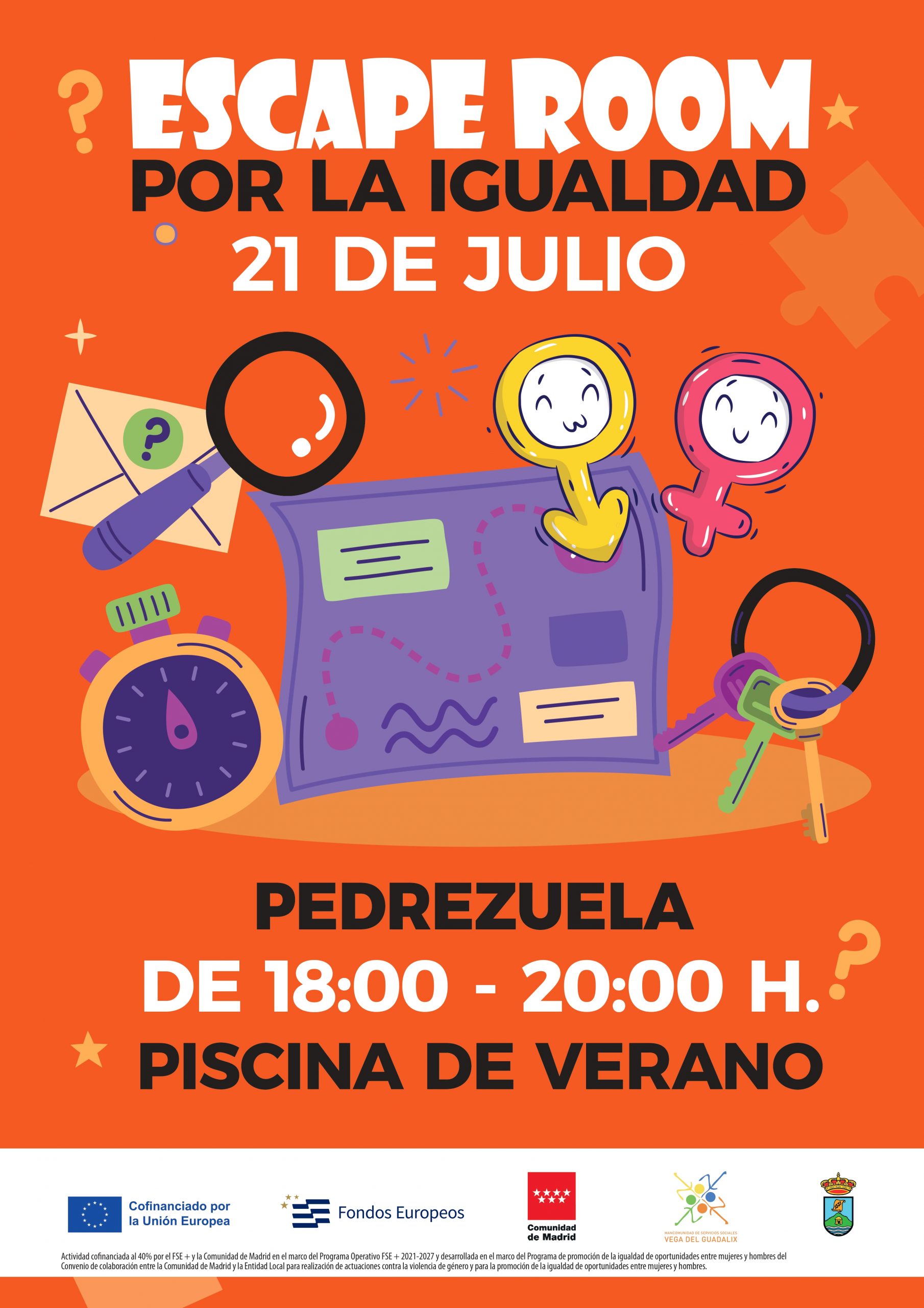 ESCAPE ROOM POR LA IGUALDAD EN PEDREZUELA